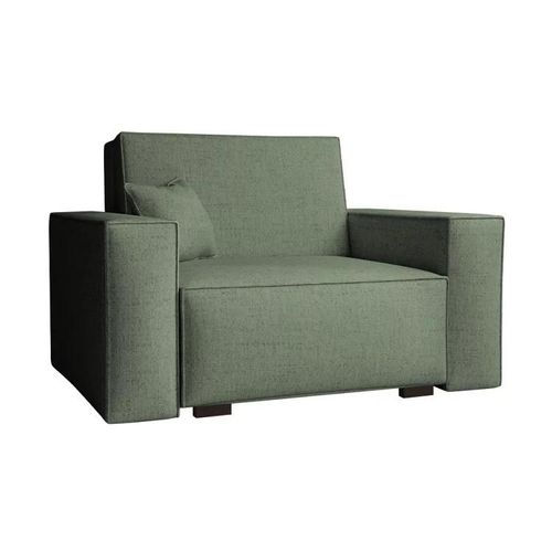 Fauteuil Columbus 195, Vert, Tapisserie, 85x123x98cm