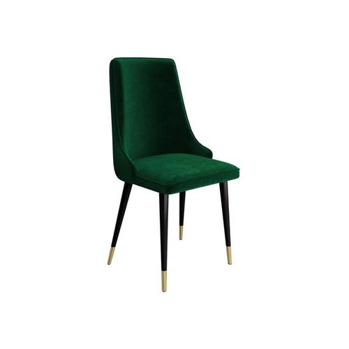 Chaise Jackson 106, Tapisserie, Métallique, Bois, 91x48x55cm