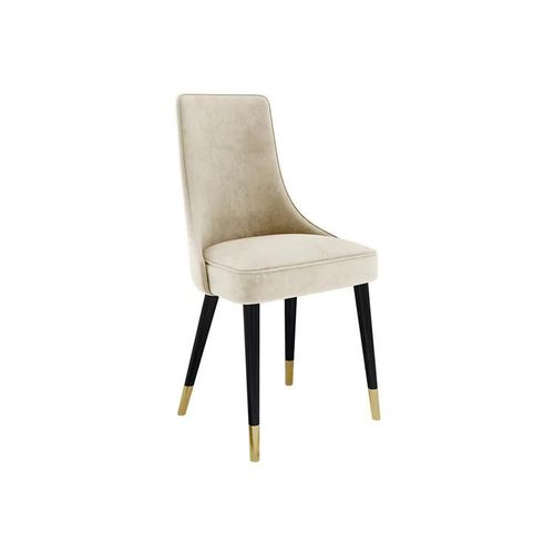 Chaise Jackson 107, Tapisserie, Métallique, Bois, 89x46x50cm