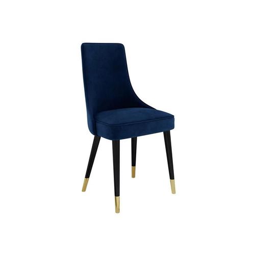 Chaise Jackson 107, Tapisserie, Métallique, Bois, 89x46x50cm
