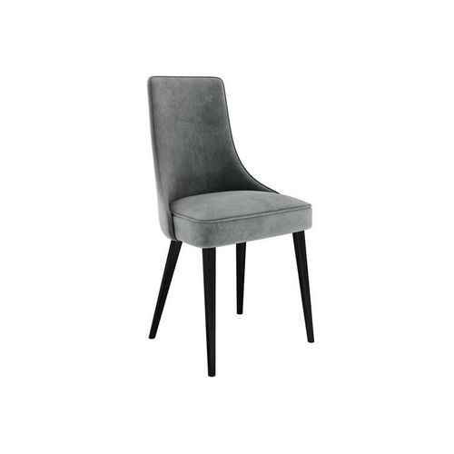 Chaise Jackson 107, Tapisserie, Métallique, Bois, 89x46x50cm