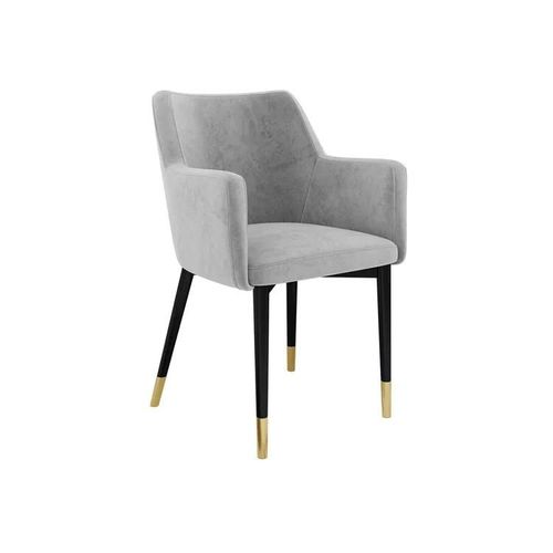 Chaise Jackson 108, Tapisserie, Métallique, Bois, 83x57x50cm