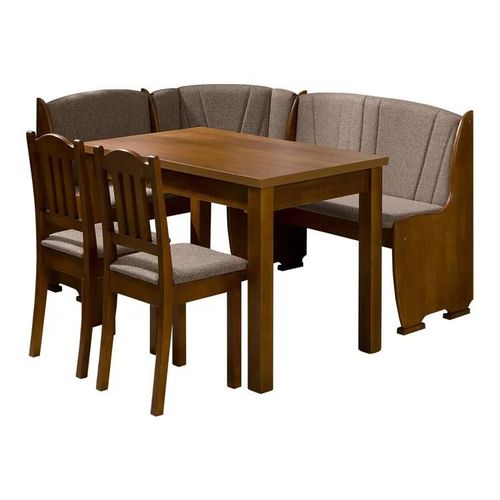 Coin Repas Edmond 122, Stratifié, Bois, Tapisserie, En Bois