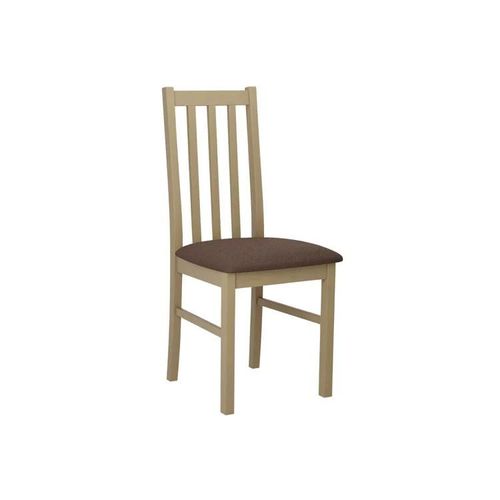Chaise Victorville 141, Tapisserie, En Bois, Bois, 94x43x49cm