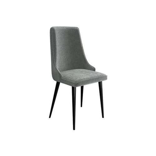 Chaise Jackson 106, Tapisserie, Métallique, Bois, 91x48x55cm