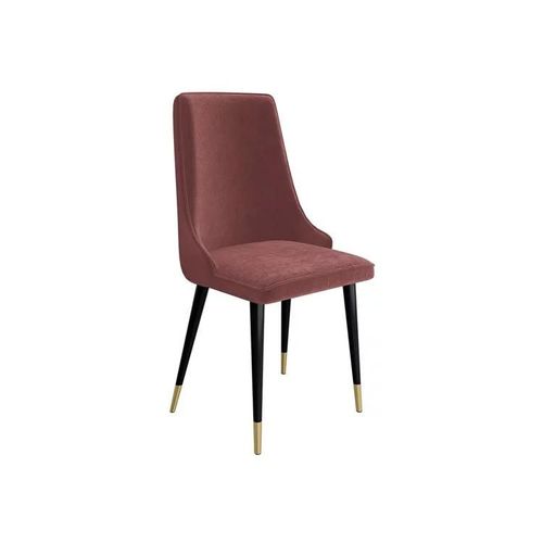 Chaise Jackson 106, Tapisserie, Métallique, Bois, 91x48x55cm