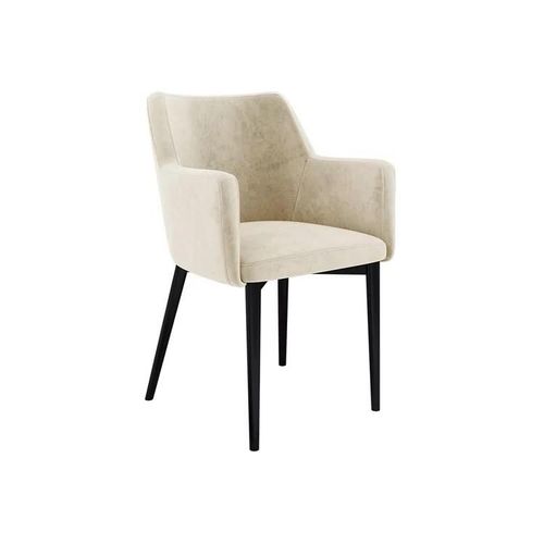 Chaise Jackson 108, Tapisserie, Métallique, Bois, 83x57x50cm