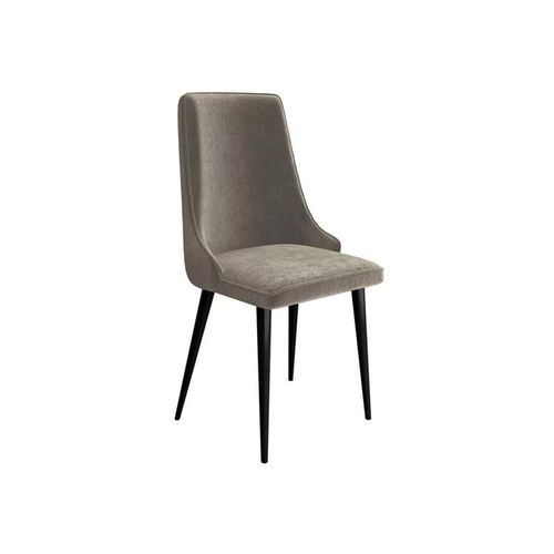 Chaise Jackson 106, Tapisserie, Métallique, Bois, 91x48x55cm