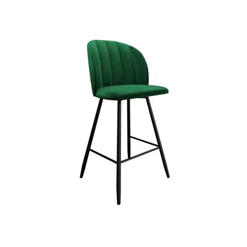 Chaise De Bar Comfivo 104, Tapisserie, Métallique, 107x43x56cm