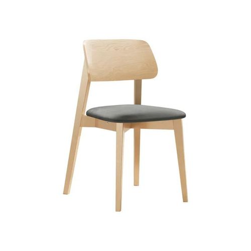 Chaise Dearborn 101, Tapisserie, En Bois, Bois, 80x46x49cm