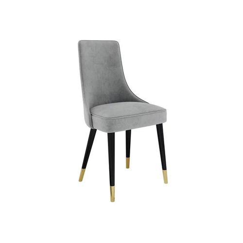 Chaise Jackson 107, Tapisserie, Métallique, Bois, 89x46x50cm