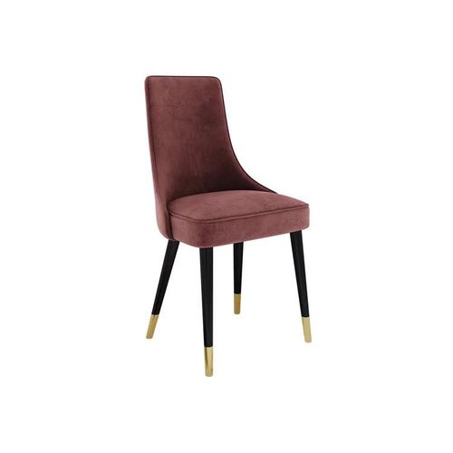 Chaise Jackson 107, Tapisserie, Métallique, Bois, 89x46x50cm