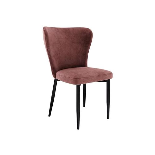 Chaise Jackson 105, Tapisserie, Métallique, Bois, 90x56x63cm