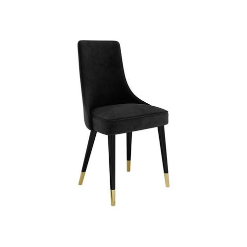 Chaise Jackson 107, Tapisserie, Métallique, Bois, 89x46x50cm