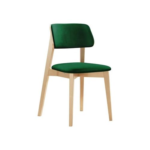 Chaise Dearborn 100, Tapisserie, En Bois, Bois, 80x46x49cm