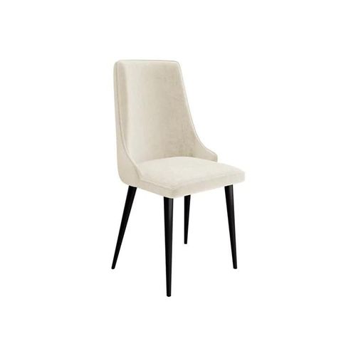 Chaise Jackson 106, Tapisserie, Métallique, Bois, 91x48x55cm