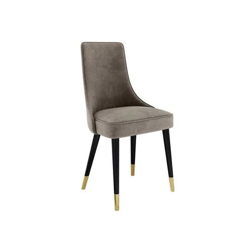 Chaise Jackson 107, Tapisserie, Métallique, Bois, 89x46x50cm