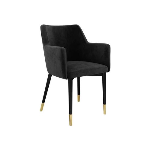 Chaise Jackson 108, Tapisserie, Métallique, Bois, 83x57x50cm