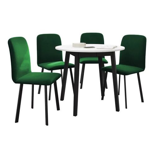 Salle À Manger Complète Edmond 119, Diamètre: 900, Nombre De Places: 4