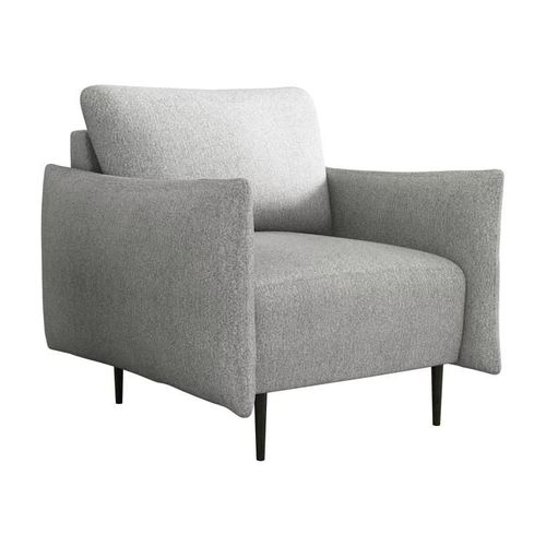 Fauteuil Columbus 225, Gris, Tapisserie, 85x90x98cm