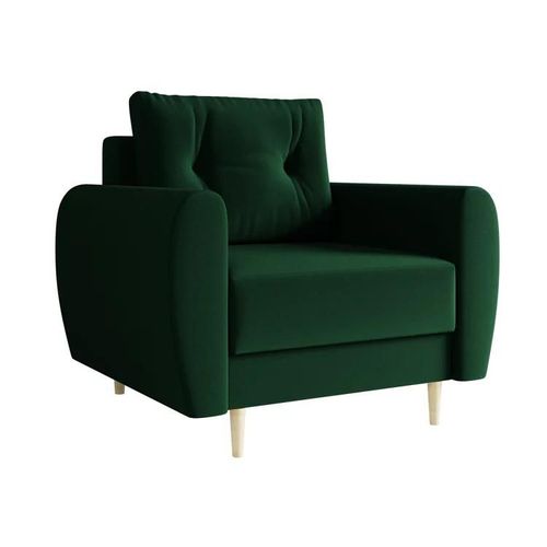 Fauteuil Memphis 144, Vert, Tapisserie, 95x104x82cm