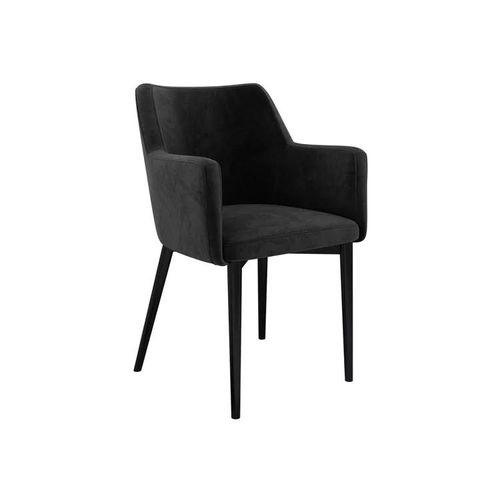 Chaise Jackson 108, Tapisserie, Métallique, Bois, 83x57x50cm