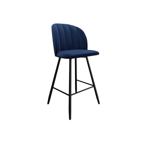 Chaise De Bar Comfivo 104, Tapisserie, Métallique, 107x43x56cm