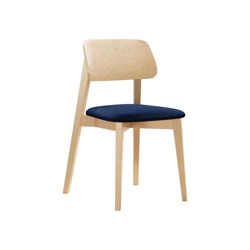 Chaise Dearborn 101, Tapisserie, En Bois, Bois, 80x46x49cm