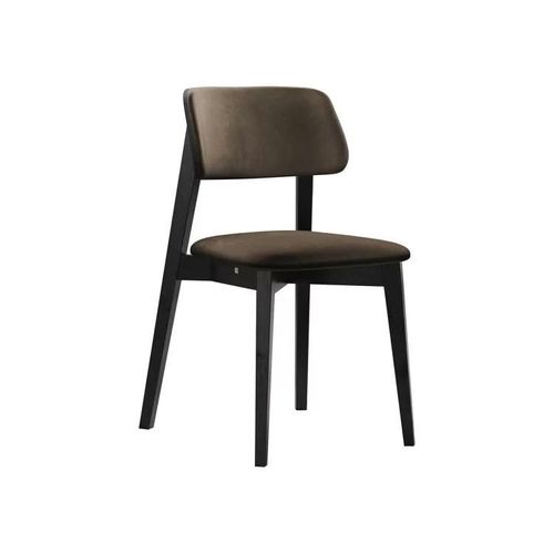 Chaise Dearborn 100, Tapisserie, En Bois, Bois, 80x46x49cm