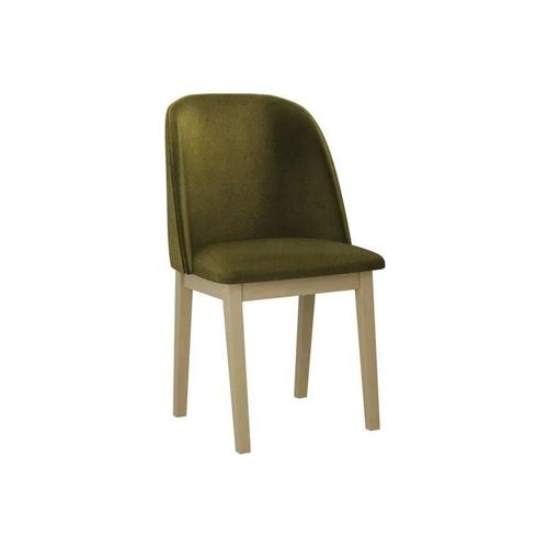 Chaise Victorville 332, Tapisserie, En Bois, 83x48x46cm