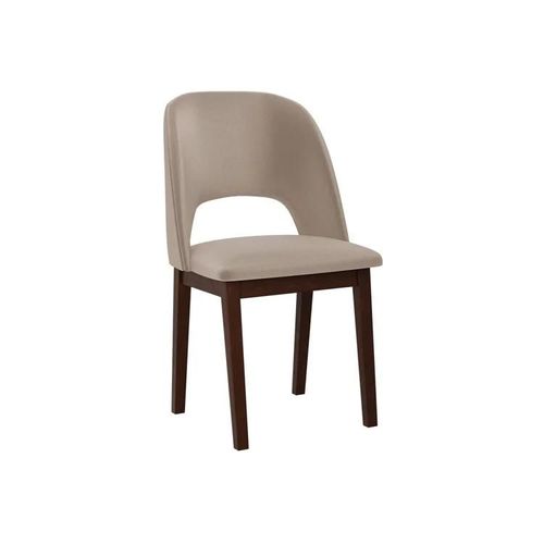 Chaise Victorville 333, Tapisserie, En Bois, 83x48x54cm