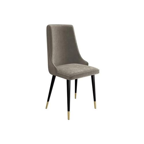 Chaise Jackson 106, Tapisserie, Métallique, Bois, 91x48x55cm