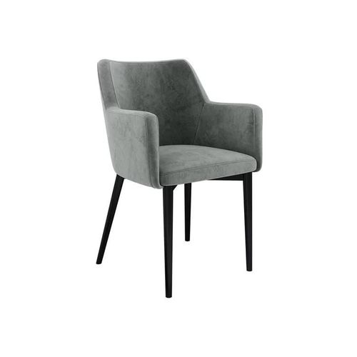 Chaise Jackson 108, Tapisserie, Métallique, Bois, 83x57x50cm
