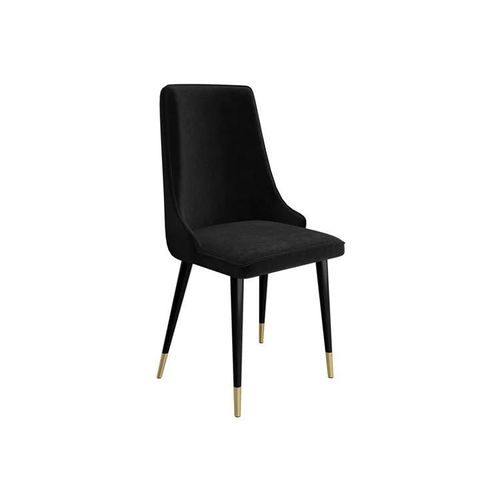 Chaise Jackson 106, Tapisserie, Métallique, Bois, 91x48x55cm