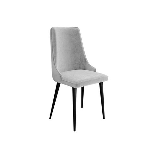 Chaise Jackson 106, Tapisserie, Métallique, Bois, 91x48x55cm