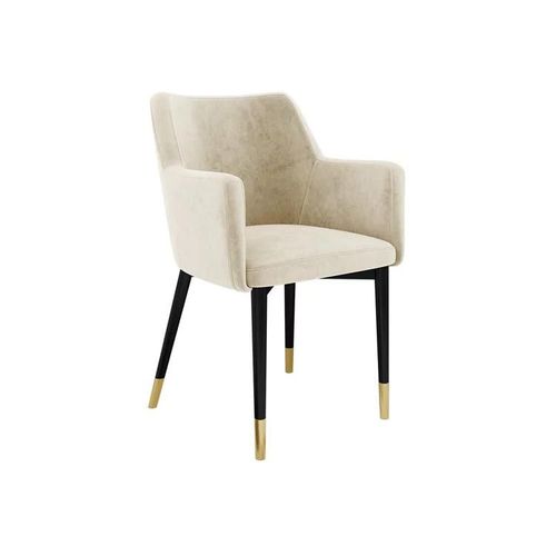 Chaise Jackson 108, Tapisserie, Métallique, Bois, 83x57x50cm