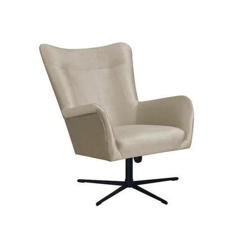 Fauteuil Marana 100, Brun Clair, Tapisserie, 95x75x83cm
