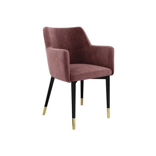 Chaise Jackson 108, Tapisserie, Métallique, Bois, 83x57x50cm
