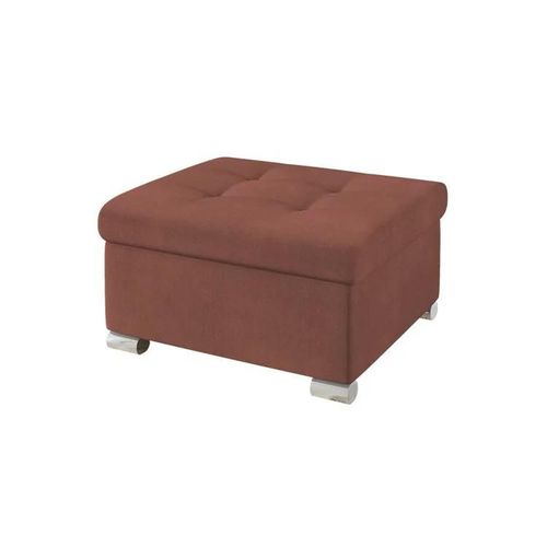 Pouf Comfivo 115, Rose, Tapisserie, 41x68x70cm