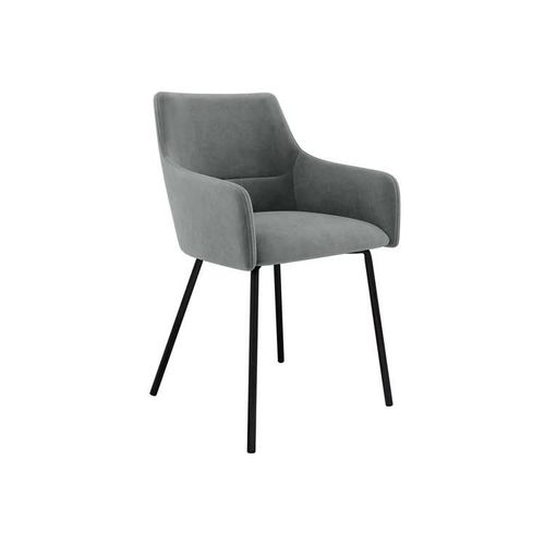 Chaise Jackson 109, Tapisserie, Métallique, Bois, 81x54x57cm