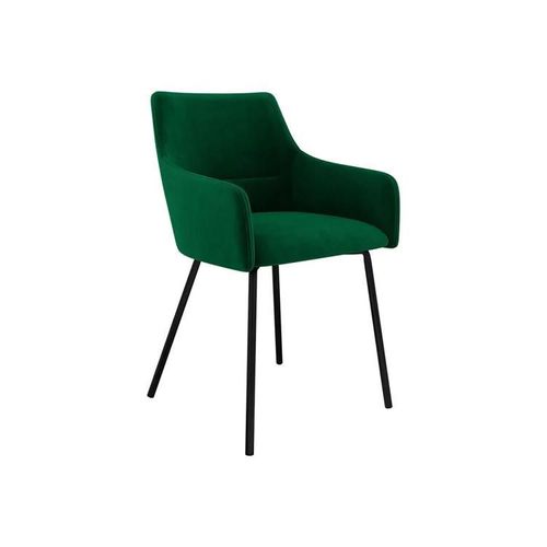 Chaise Jackson 109, Tapisserie, Métallique, Bois, 81x54x57cm