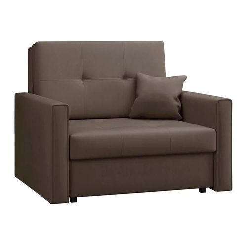 Fauteuil Columbus 104, Marron, Tapisserie, 85x103x98cm