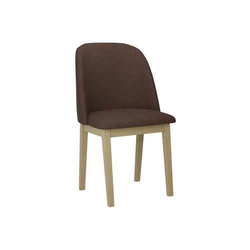 Chaise Victorville 332, Tapisserie, En Bois, 83x48x46cm