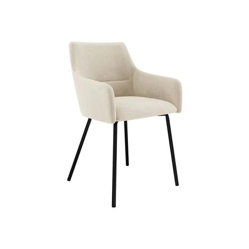 Chaise Jackson 109, Tapisserie, Métallique, Bois, 81x54x57cm