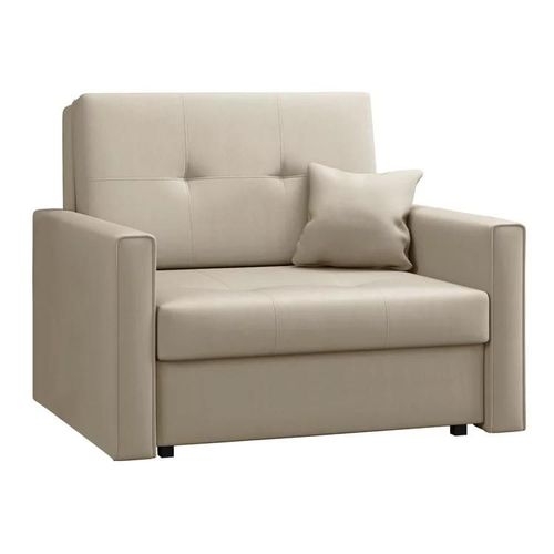 Fauteuil Columbus 104, Brun Clair, Tapisserie, 85x103x98cm