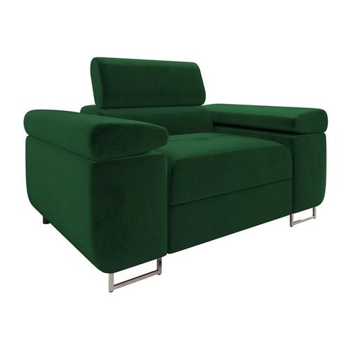Fauteuil Comfivo Eliferu 106, Vert, Tapisserie, 70x134x102cm