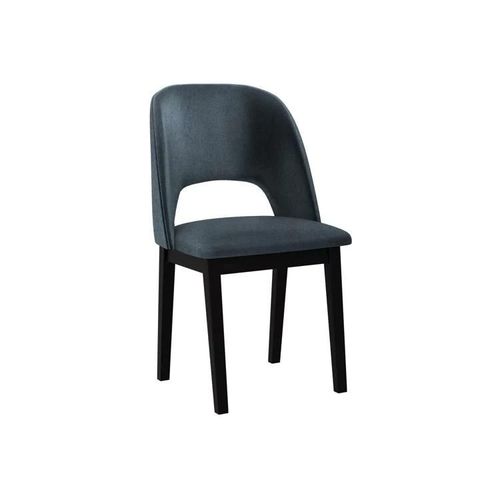 Chaise Victorville 333, Tapisserie, En Bois, 83x48x54cm