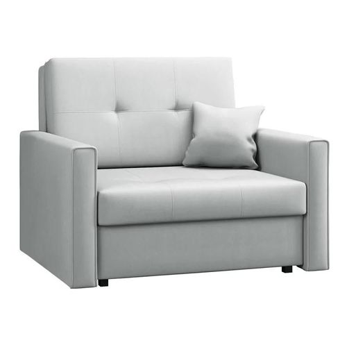 Fauteuil Columbus 104, Gris, Tapisserie, 85x103x98cm