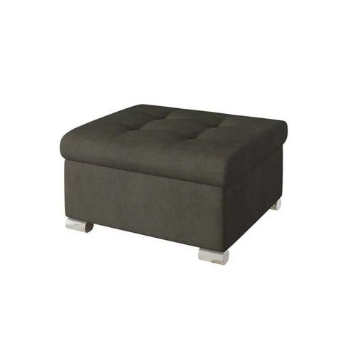 Pouf Comfivo 115, Marron, Tapisserie, 41x68x70cm