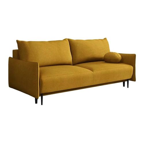 Canapé Convertible Columbus 216, Boîte De Literie, 88x225x98cm